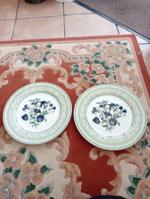 2X The Royal Horticultural Society Applebee Collection Large Round Platters.