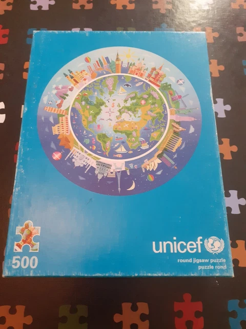 Puzzle UNICEF - "Le Bain" Par Christine Chagnoux - Code 8700 - Neuf