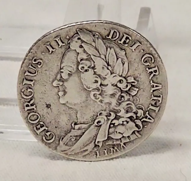 1745-Great Britain LIMA Shilling-George II