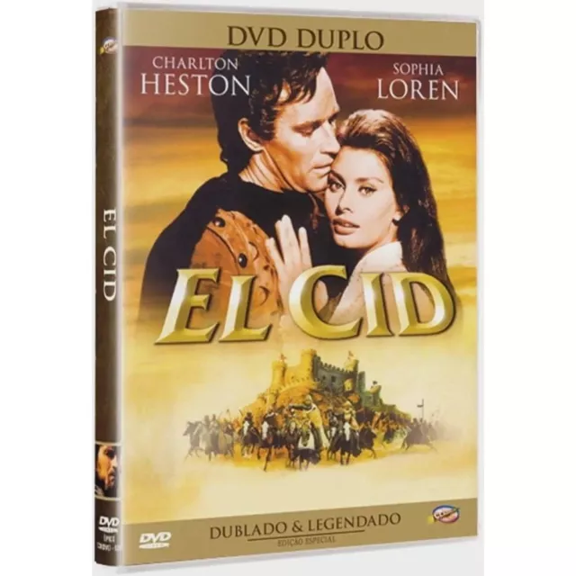 El Cid (DVD, Portuguese, 2 Disc Set) BRAND NEW