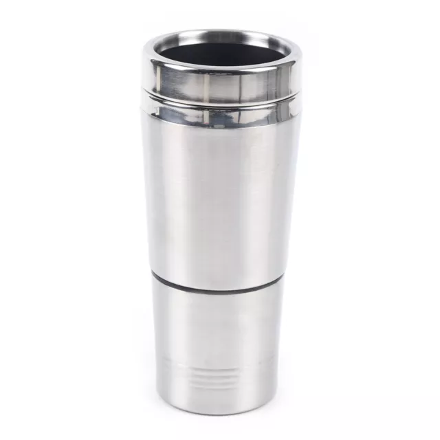 12V Car Heating Cup Electric Water Heater Stainless Steel Travel Coffee Machine 4