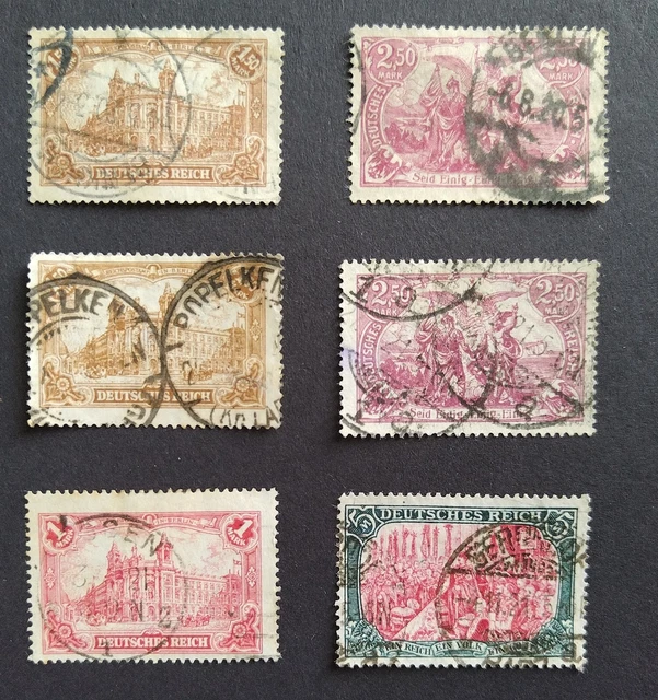 Timbres allemagne deutsches. Germany stamps