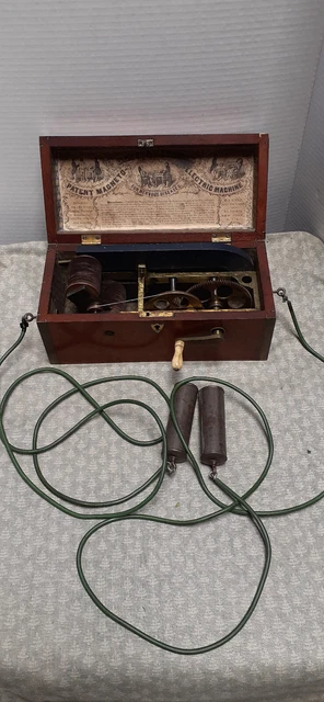 1854  "Davis & Kidder" Mageneto Medical Electric Machine For Nervous Diseases