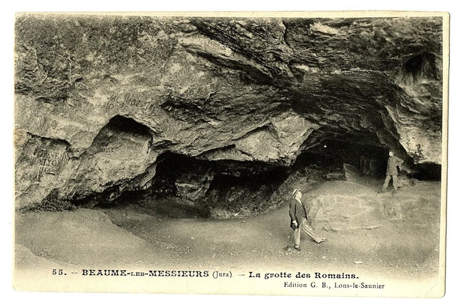 CPA 39 Jura Baume-les-Messieurs La Grotte des Romains animated