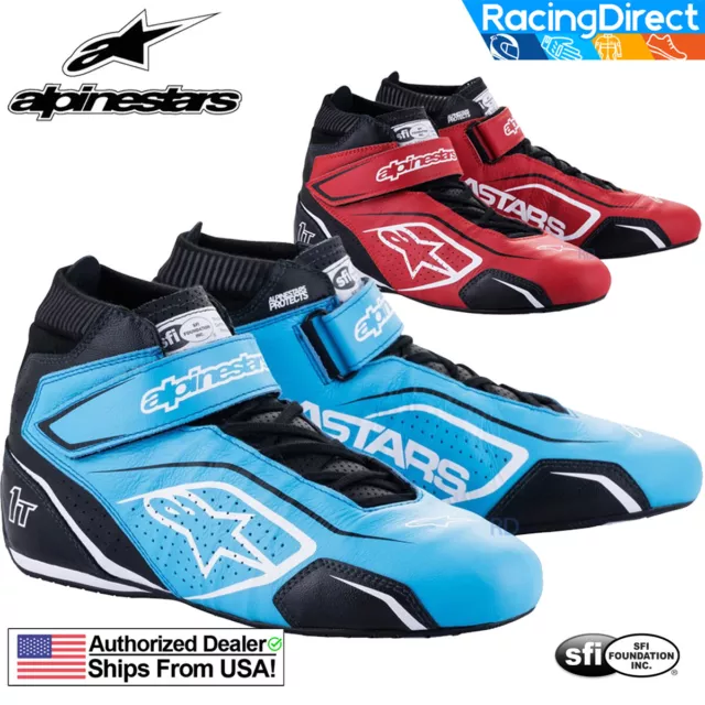 Alpinestars - Tech-1 T v3  Auto Racing Shoes | SFI-5 Rated | Ships From USA
