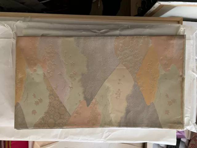 Japanese Kimono Silk Fukuro Obi