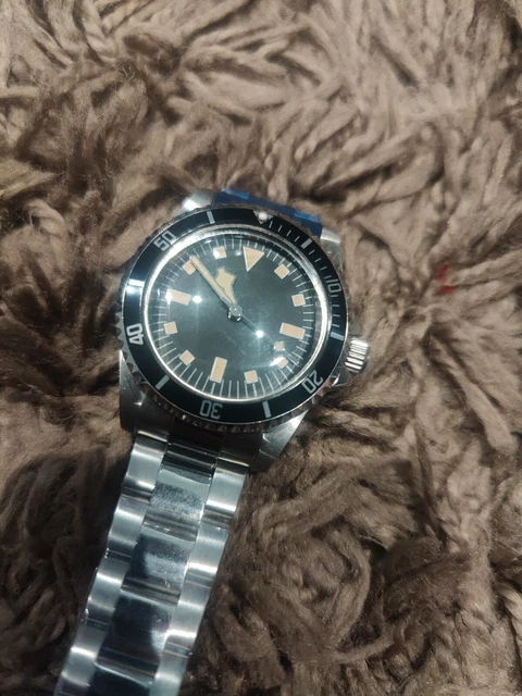 Mens 40mm Vintage Homage Watch Automatic sterile exactly as pictured