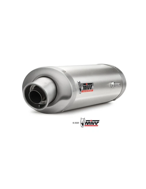 Uk.019.Lx2 Exhaust Mivv Kawasaki Zx-6 R 2007  2008