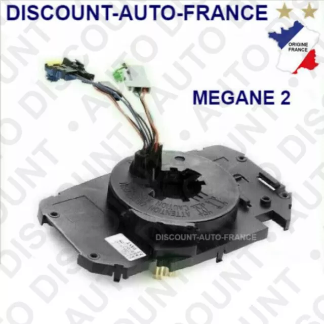 Contacteur tournant Airbag ressort nappe airbags volant comodo Renault MEGANE 2