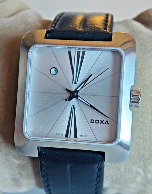 MEN S WATCHES DOXA Grafic Square perfect condition quartz 250.00 PicClick