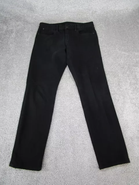 Bonobos Jeans Mens 32 Black Stretch Denim Slim Taper Fit 32X29