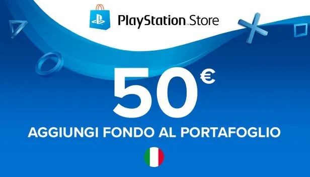 Playstation Network Gift Card 50€ (Italia) - Codice Digitale -