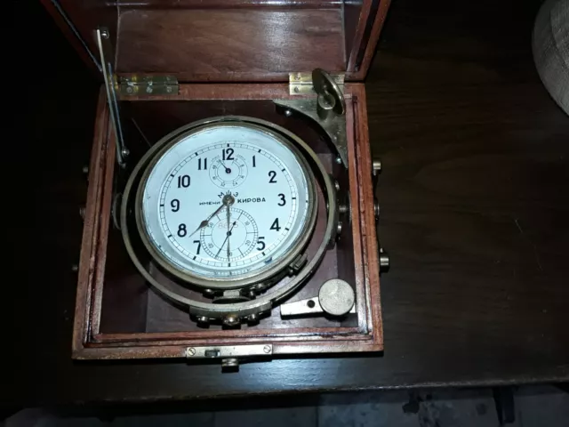 Russian (USSR) marine chronometer