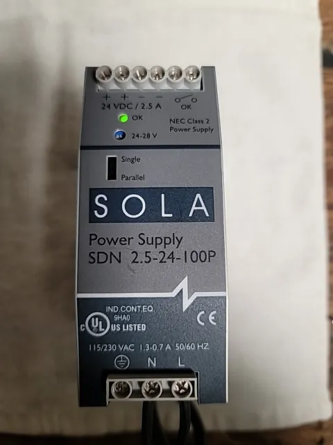 Sola Sdn 2.5-24-100P Power Supply