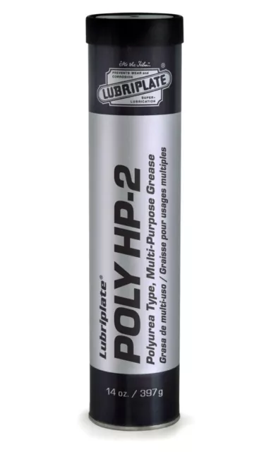 Lubriplate PolyHP2, Electric Motor Bearing Grease (Mobil Polyrex EM Alternative)