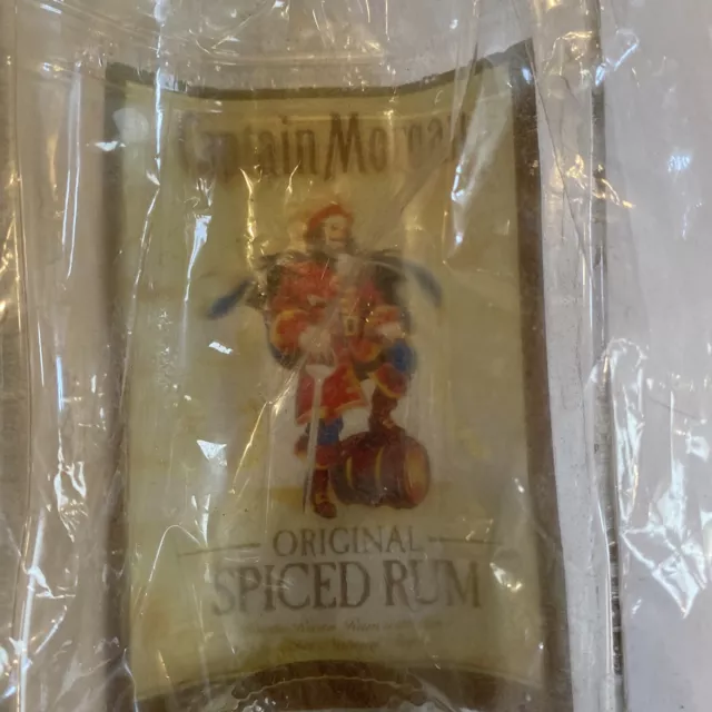 Captain Morgan Original Spiced Rum Flattened Bottle Wall Hanging Spoon Rest EUC 3