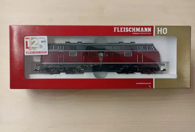 Fleischmann H0 423501: Dieselllok V 200 135,"125 Jahre FLM", DSS, OVP ( TP  16)