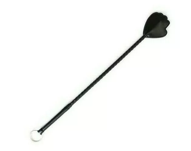 Frusta bondage frustino black spanker sex toys sculacciatore fetish in eco pelle