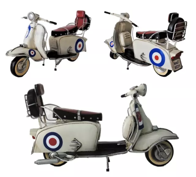 1966 Scooter lambretta 200sx Special (Tin Plate Ornament) with target livery