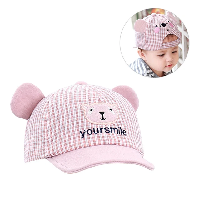 Cappello con ombrellone cartone animato cappello per protezione solare per bambini cappello da sole