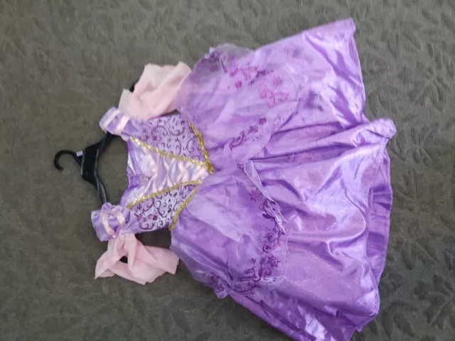 Disguise Disney Princess Girls Kids Child Rapunzel Halloween Costume