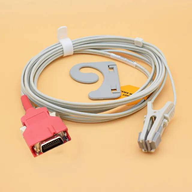 2pcs/bag Compatible Masimo Rainbow SpO2 Sensor Adult Ear Clip/Veterinary Animal