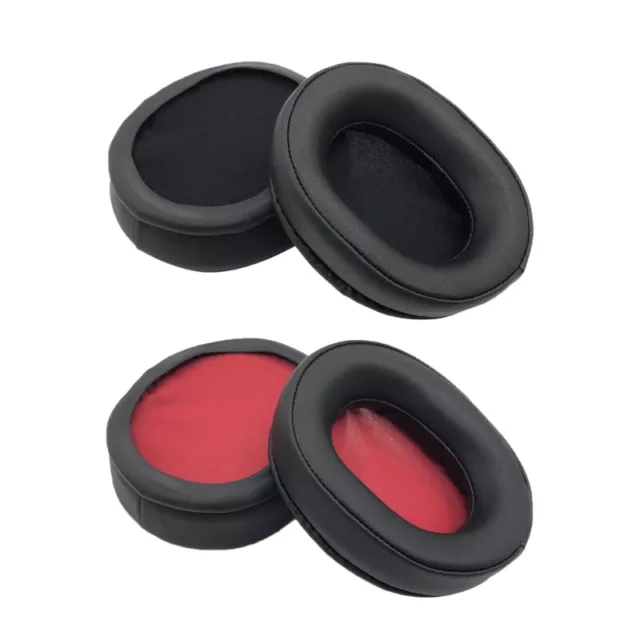 Durable Ear Pads for ATH-WS990BT Headphones Memory Sponge Covers Sleeves Black