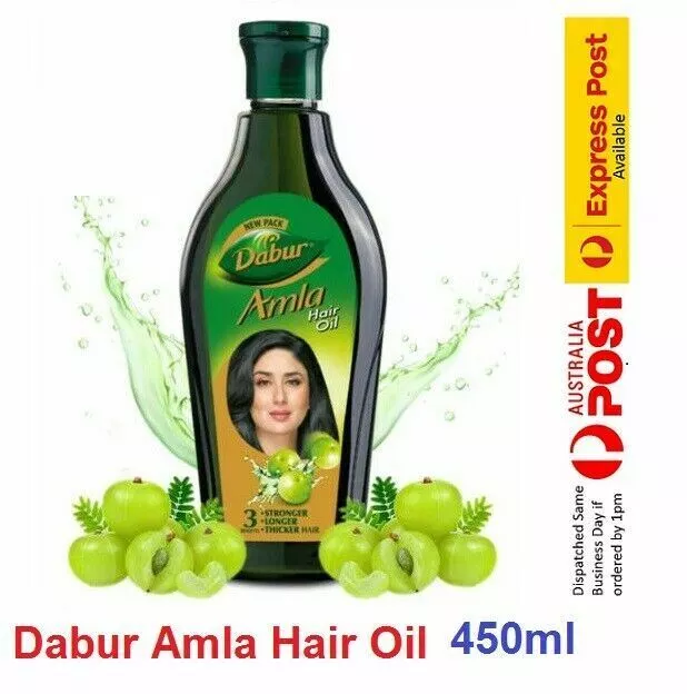 450ml Dabur Amla Hair Oil,Herbal gooseberry Indian-Fast Hair Growth-Shine Strong