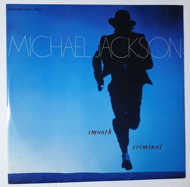 Michael Jackson Smooth Criminal (Extended Dance Mix) UK 12" 1988 6530268