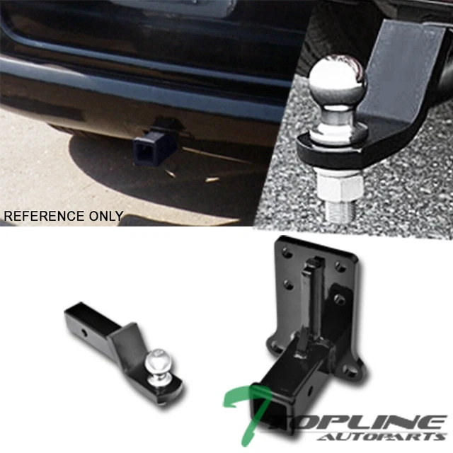 Topline For 1998-2005 Benz W163 ML Class 3 Trailer Hitch Receiver 2"+Ball Mount