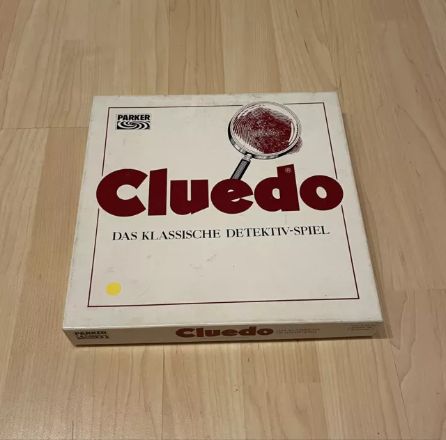 Cluedo Das klassische Detektiv Spiel Parker 80er