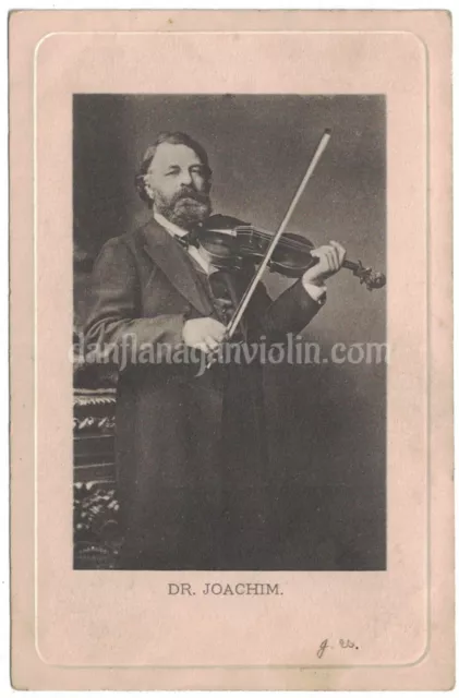 Joseph Joachim photo violin violinist