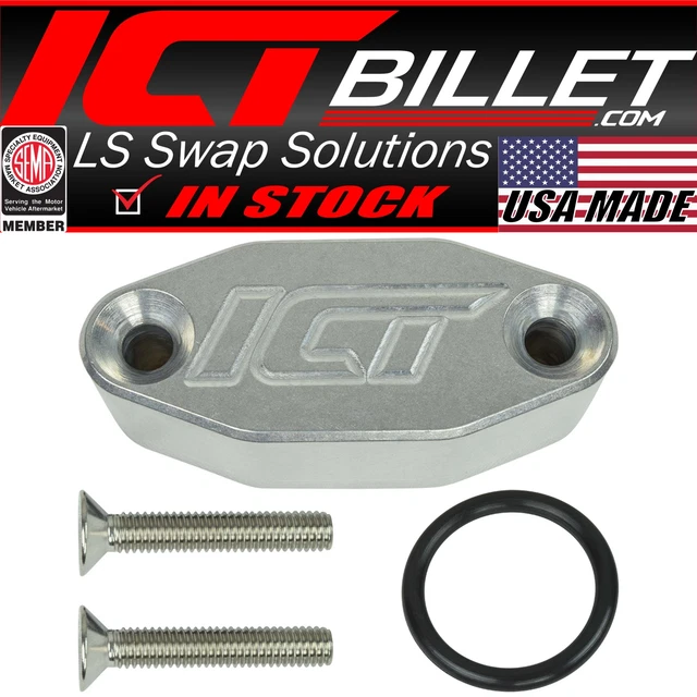 OIL PRESSURE SENSOR Relocation Adapter Port LS1 LS LSX M161.5 Sending