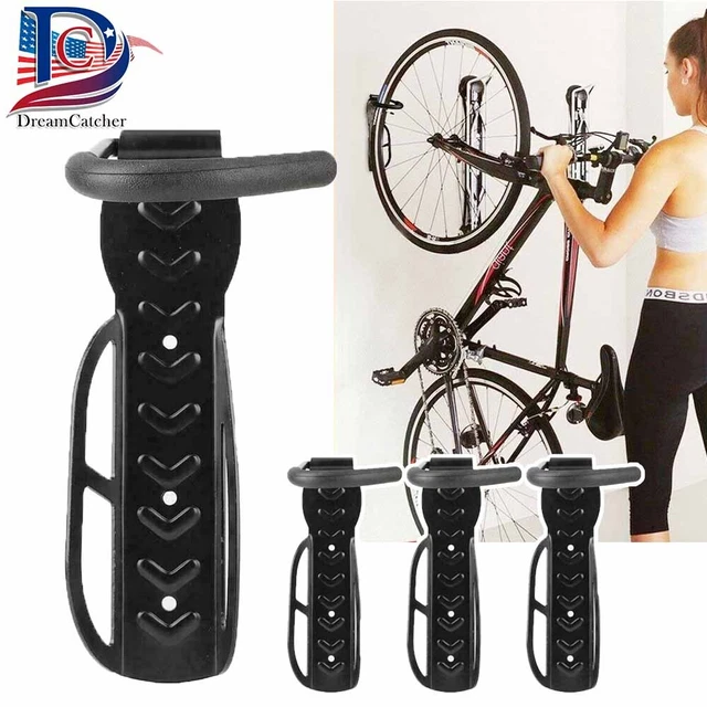 4 Pcs Bike Hanger Bicycle Wall Mount Hooks Rack Garage Vertical Storage Holder