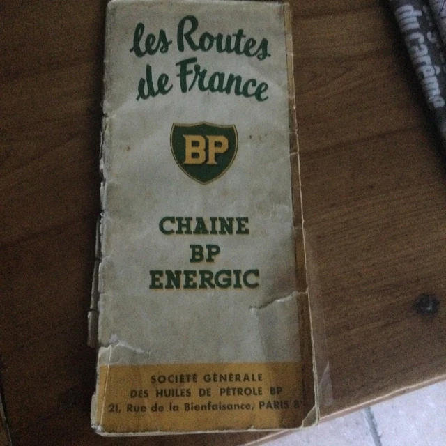 ATLAS CARTE ROUTIÈRE BP ancienne EUR 1,00 - FR