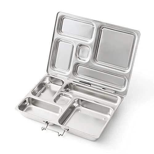 Rover Classic Stainless Steel Bento Lunch Box With 5 Compartments For Adults And