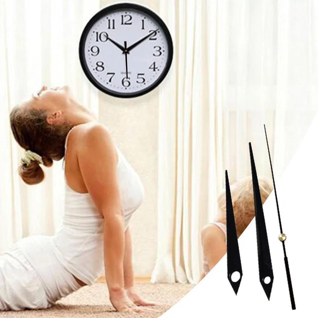 Large Silent Quartz Wall Clocks Movement DIY Hands Parts Tools Mechanism Z8K4
