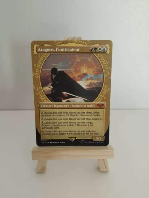 carte magic the gathering Aragorn l'unificateur version V1