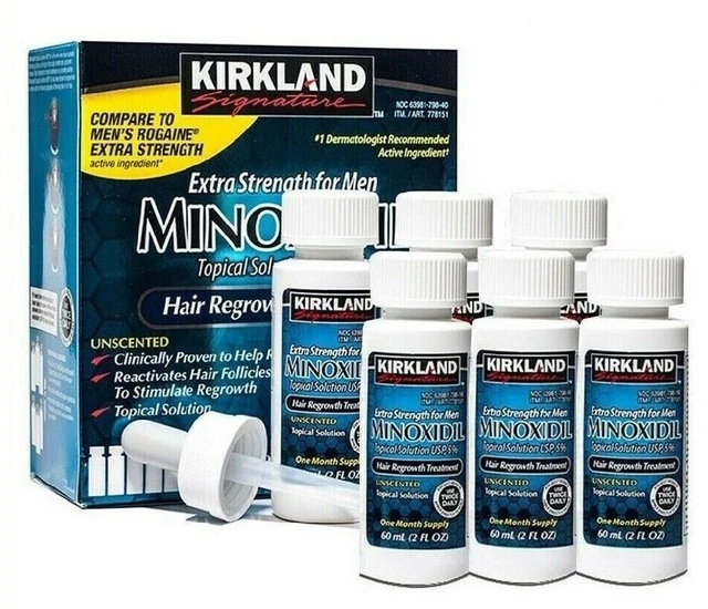 6 Botellas Extras Fuerza Para Hombre Tratamiento Regeneración Crecimiento del Cabello Solución