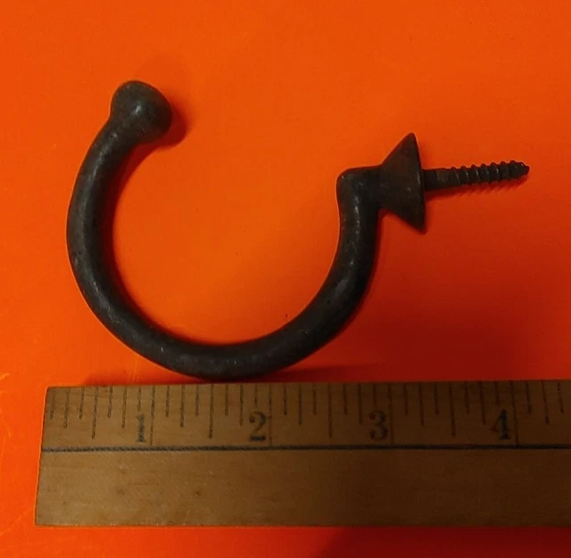 Old Plant Wall Hook Porch Ceiling Barn Hanger rustic vintage unusual 2