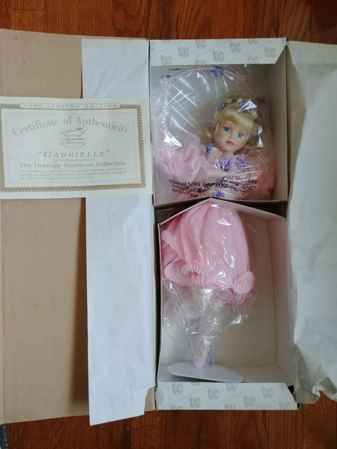 Heritage Signature Collection Porcelain Doll "Gabrielle"