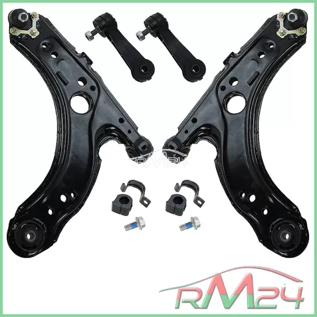 Kit Braccio Oscillante Anteriore Sx Dx Per Vw Bora Golf 4 Iv 1J