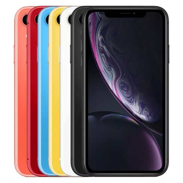 Apple iPhone XR - All Sizes & All Colours - Unlocked - Good Condition Smartphone