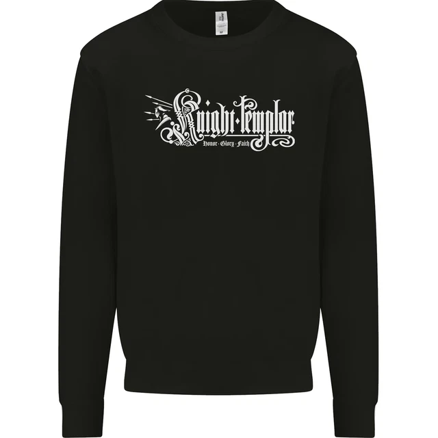 Knights Templar St Georges Day Crusaders Kids Sweatshirt Jumper