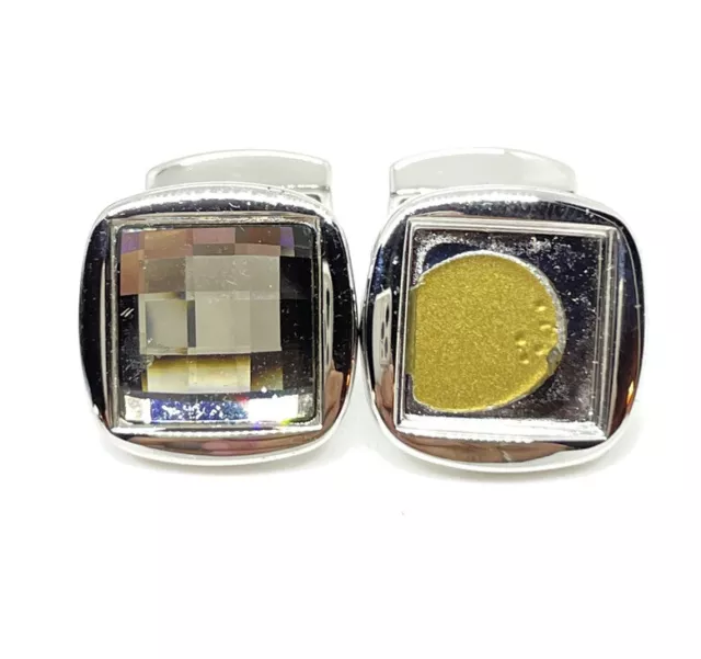 RT Tateossian London Cufflinks-Missing Stone