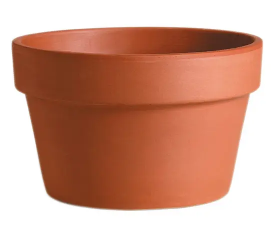 MEZZO VASO COTTO GARDEN DEROMA IN TERRACOTTA ET. varie misure