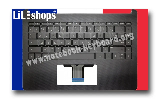 Clavier AZERTY Noir Pour HP Pavilion 17-BS019NF - Neuf D'origine - Référence CL-1336-17-BSAZN