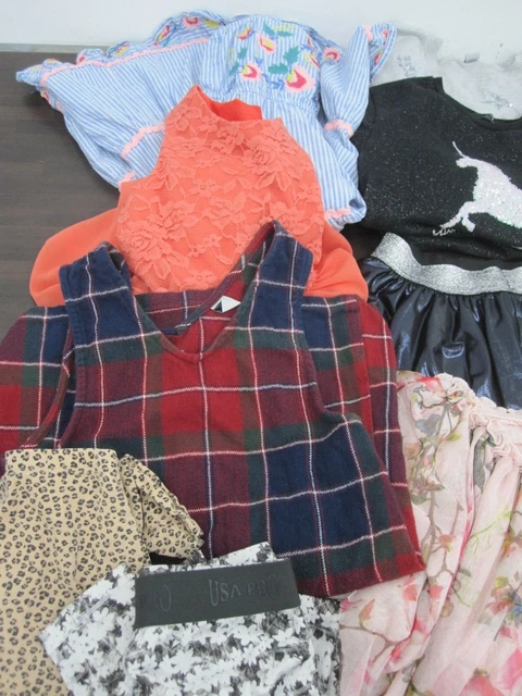 Pacchetto abbigliamento per ragazze taglia 9-10 anni lotto di lavoro leggings giacche gonne abito 4