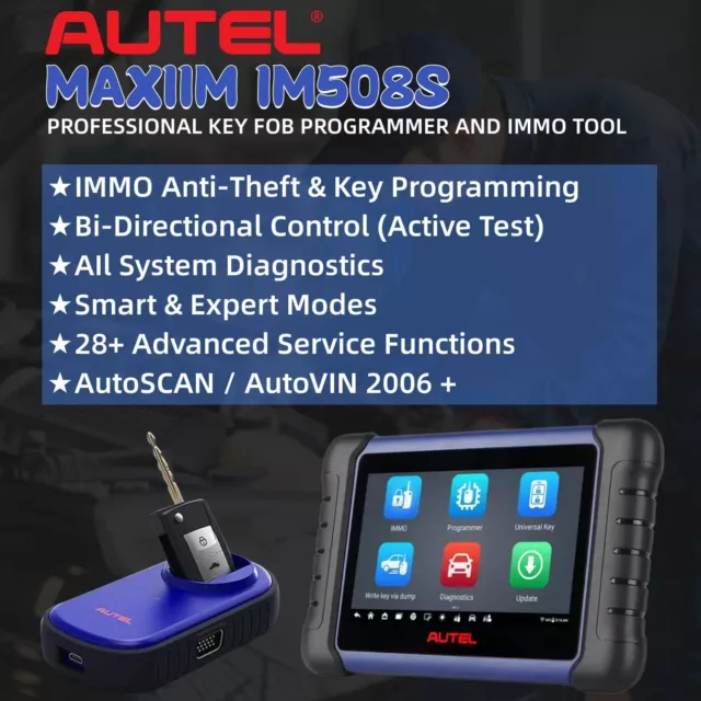 Autel MaxiIM IM508S+XP400 PRO IMMO Key Programmer Diagnostic Scanner All System 3