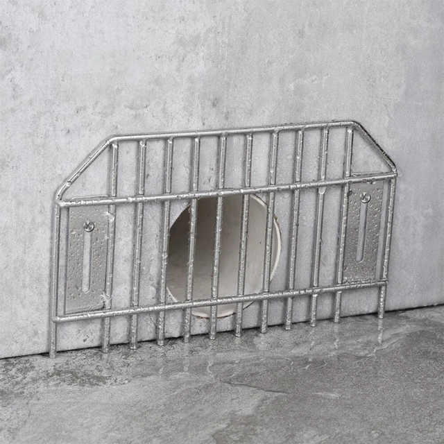 Facile da installare lama in acciaio inox scarico antibloccaggio per giardino e